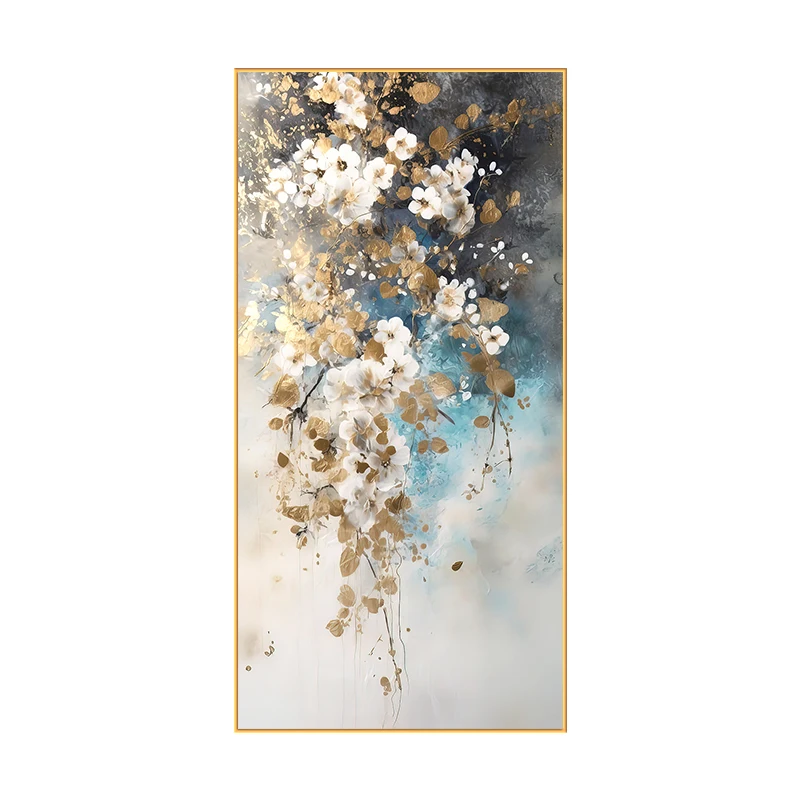 Modern Flower Decoration Paintings on canvas still life Digital print Pictures home Decor wall Arts and paintings for livingroom