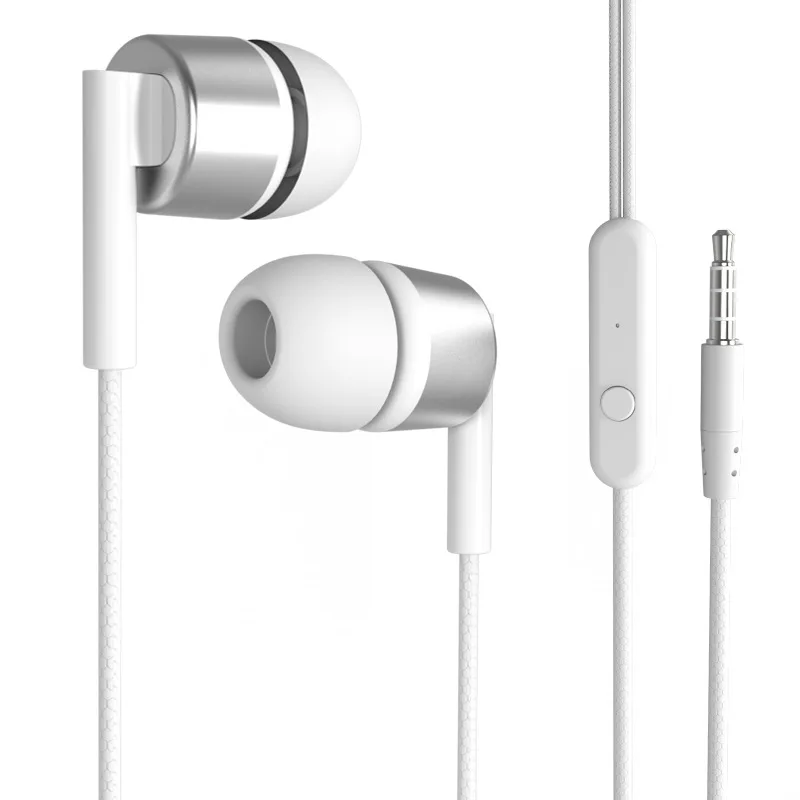 New Arrivals hands free  in-ear  mobile phone headset  music 3.5 jack  with mic