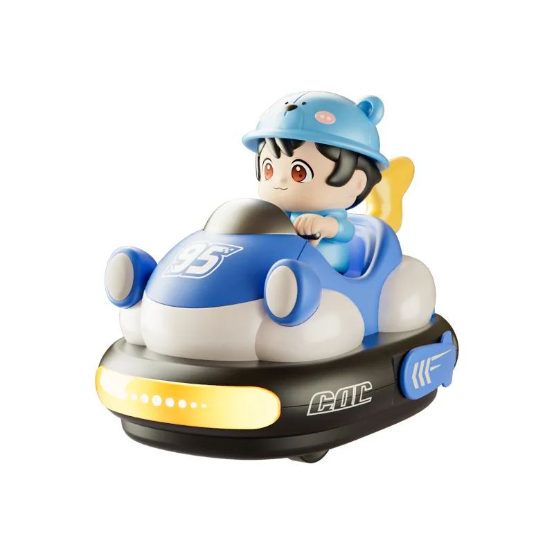 2024 2 Player RC Bumper Cars Toys Fun Game Remote Control Crash Vehicle Toy Kids Novelty Radio Control Battle Car Toy