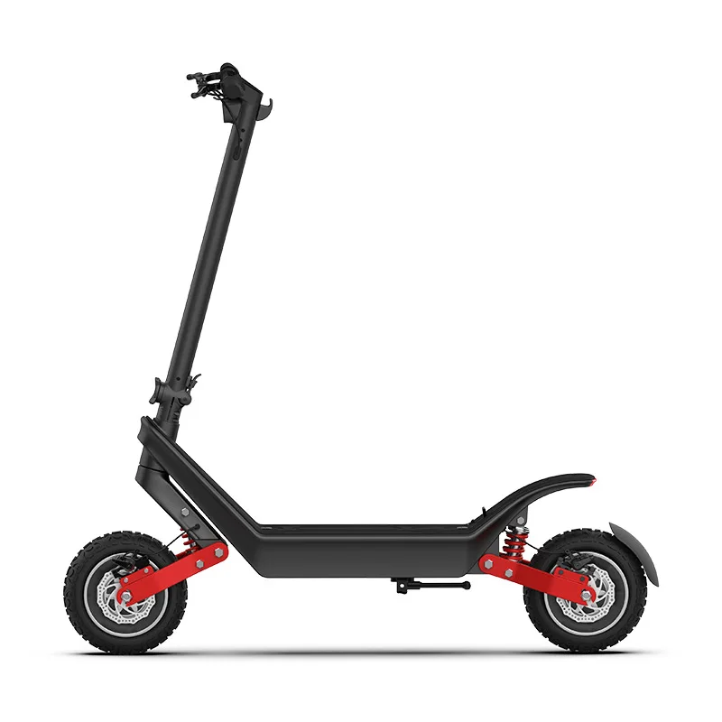 New 11 Inch Folding E Scooter Long Range Powerful 2400W All Terrain Dual Motor Off Road Electric Scooter
