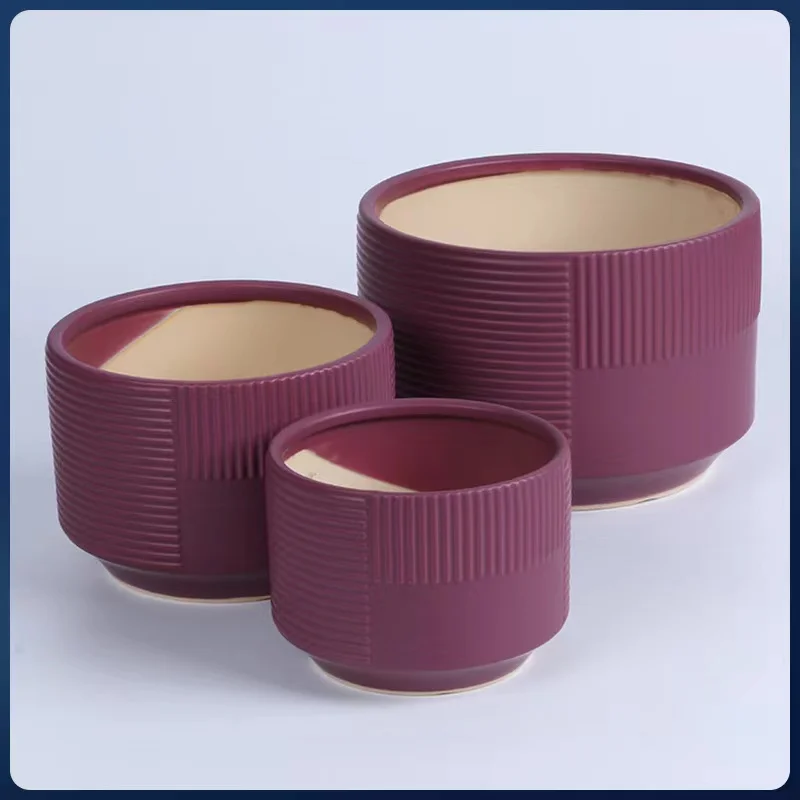 large tall white ceramic tree bamboo pots set for outdoor plants pots indoor orchids flower vase and pots wholesale