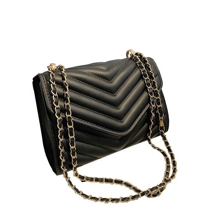 Stylish Versatile Golden Chain Strap Ladies Designer Bags Cross Body Messenger Girls Fashion Confetti 2023ys Luxury Purse