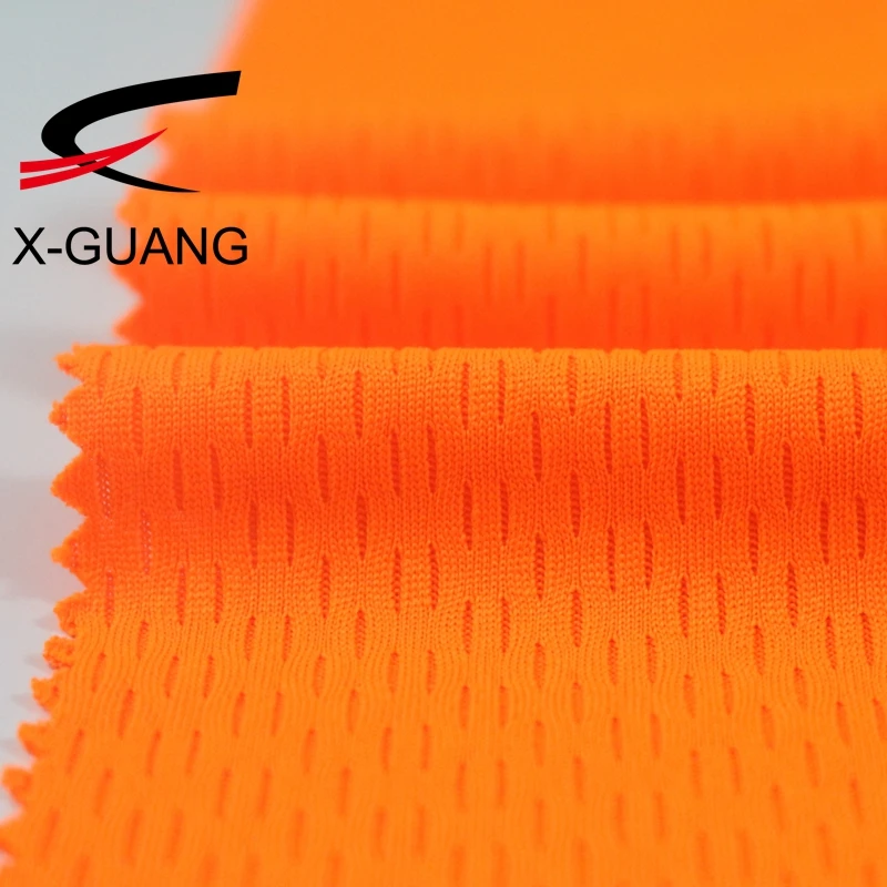 
100% Polyester Recycled Dry Fit Bird Eye Mesh Fabric & Recycled Plastic Fabric 