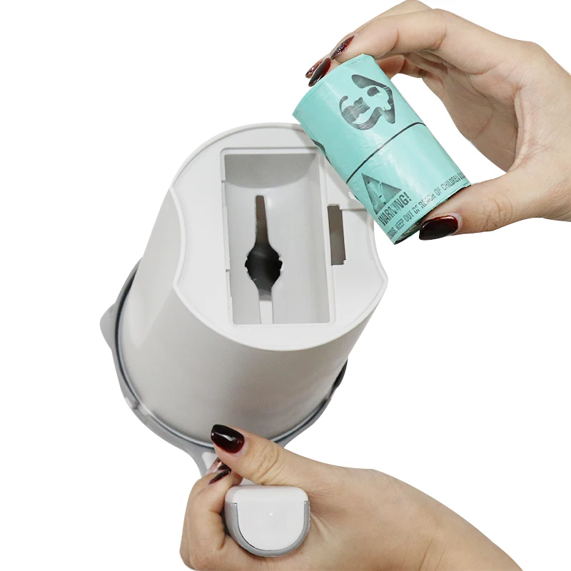 Оптовая продажа с завода, Высококачественная пластиковая лопатка для кошачьего туалета, лопатка для кошачьего туалета с сумкой для уборки вместе