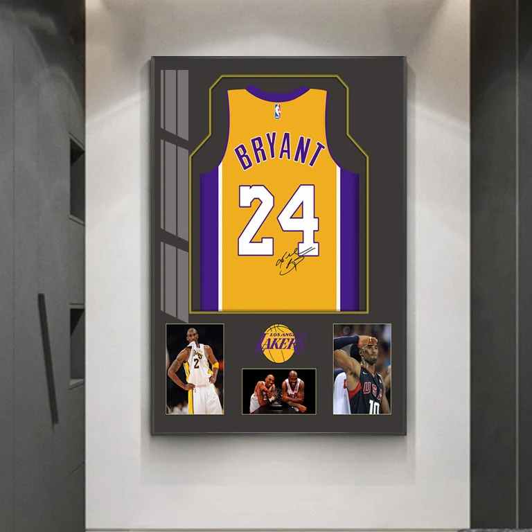 Living Room Home Decor Basketball Star Kobe Bryant Decoration Painting NBA Star Classic Slam Dunk Wall Art Painting
