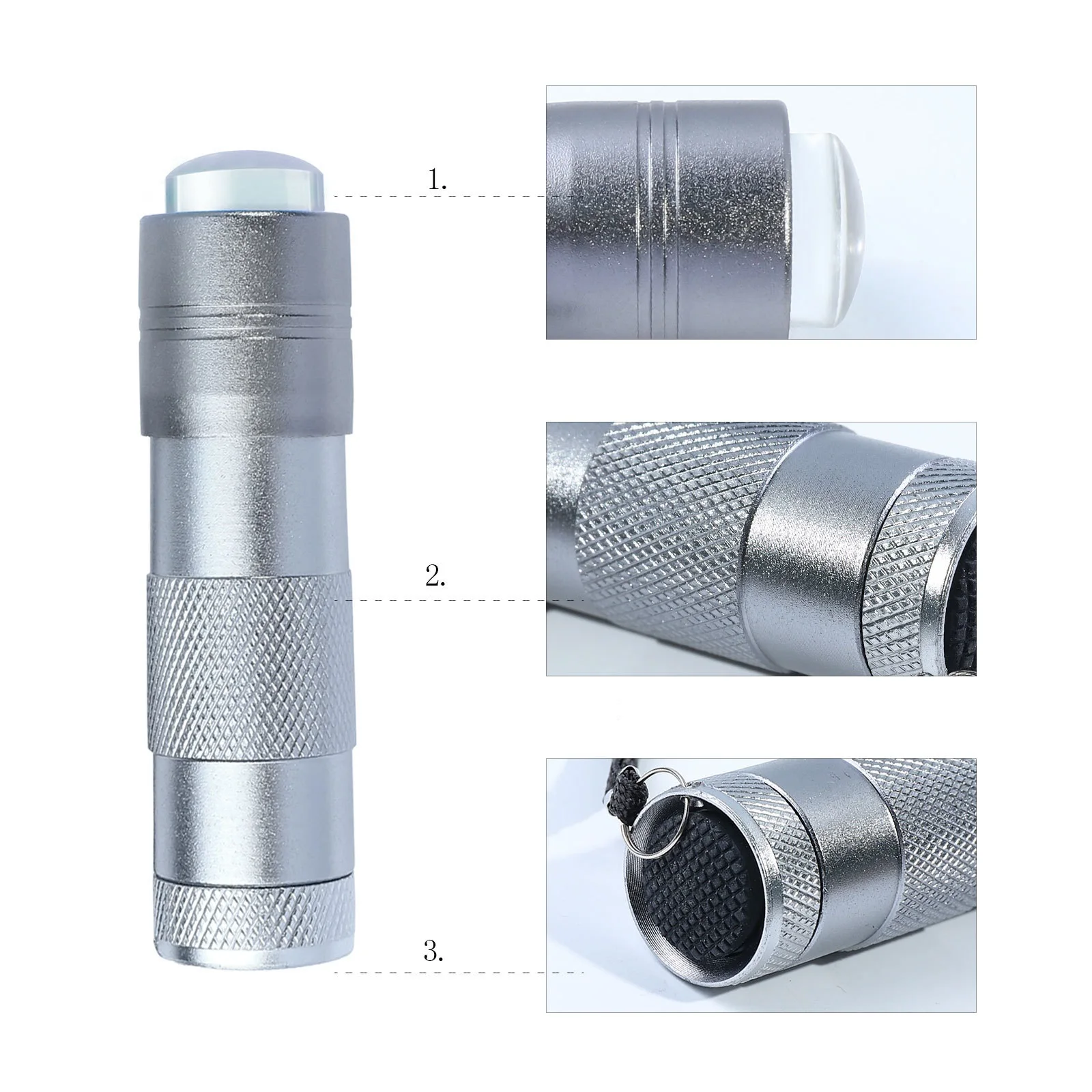 Professional Salon 9 LED Flashlight Fast dryer Ultra Violet Curing nail polish gel Gel Mini Uv Led Nail Lamp with stamp