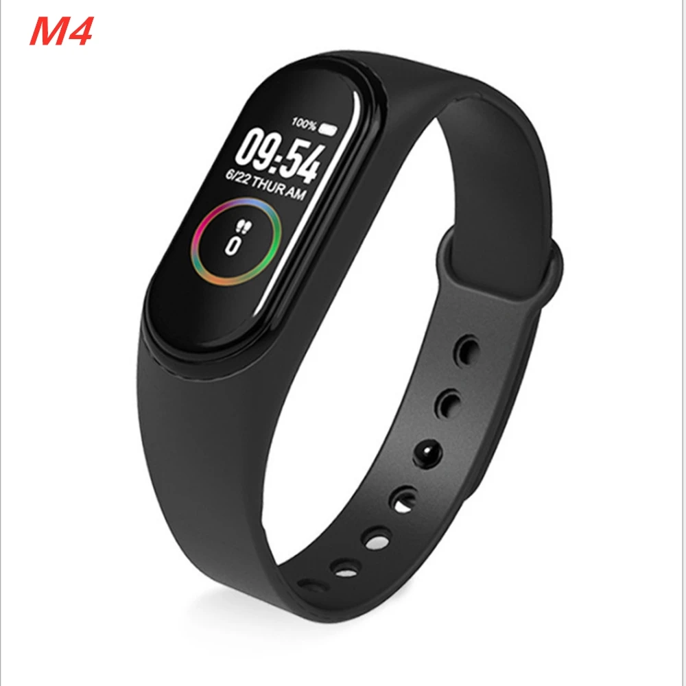 Factory price Smart Bracelet M4 Waterproof Smart Wristband Watch M4 Fitness Tracker Heart Rate Sleep Monitor smart bracelet M4