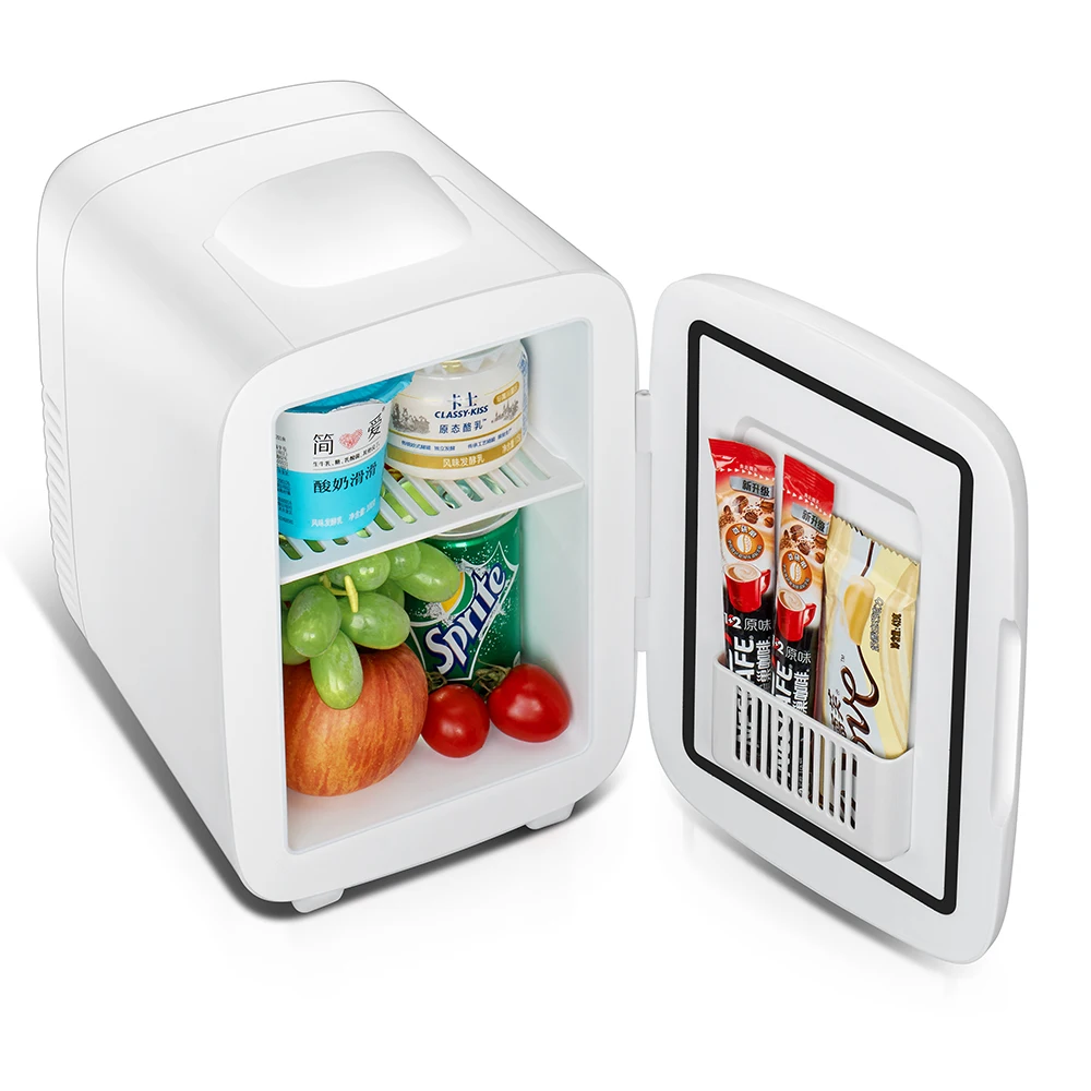 Best Selling Portable Plug-and-Play Mini Fridge Latest Compact Design for Car and Home Use USB Power Source Factory Direct