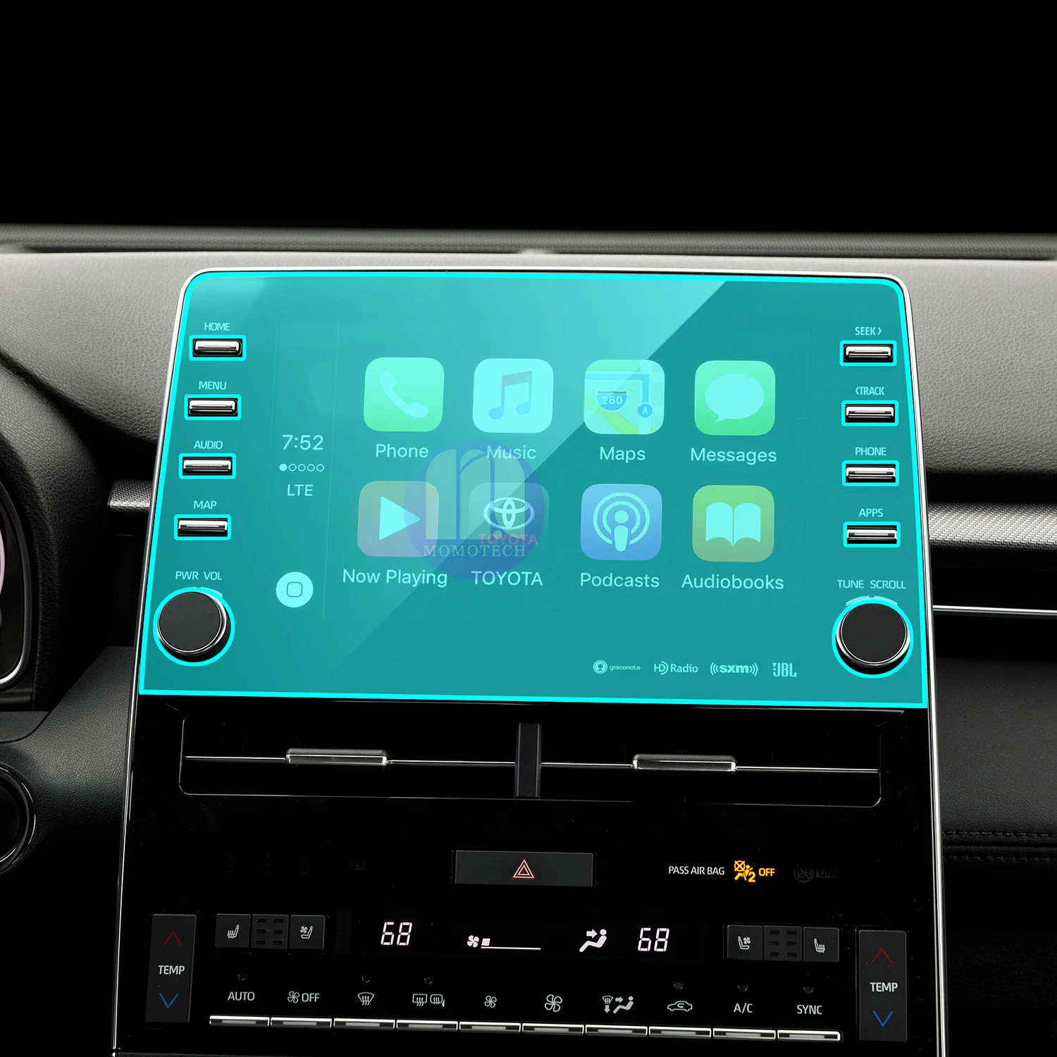 Car Screen Protective for Toyota Avalon Center Control Gps Multimedia Monitor Touch Screen Film