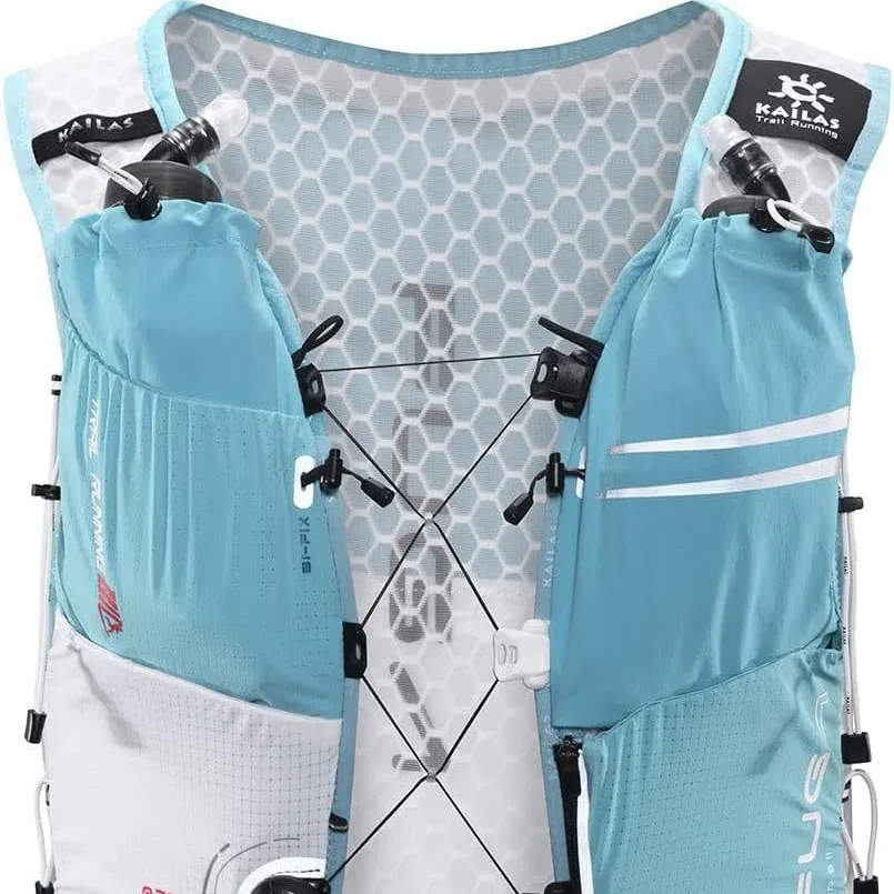 Lightweight Trail Running Vest Backpack Made of PU and Polyester with Water Bladder for Hiking and Running