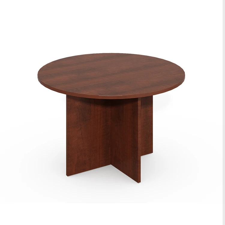 Full-Board Minimalist Style 4-12 People Mini Office Negotiation Meeting Coffee Desk Coffee Round Coffee Table