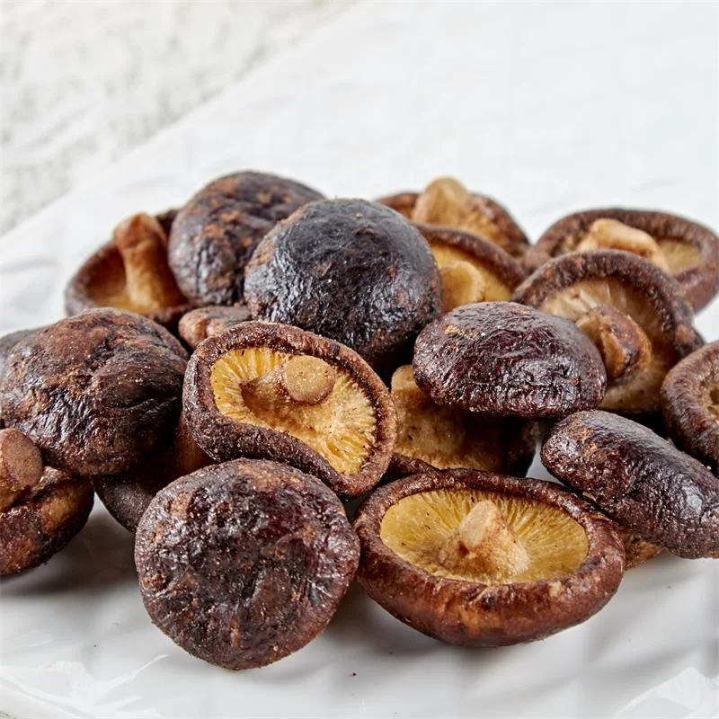 Dried Shii-takeMushroom dry Vegetables and Fruits Chips Crispy  halal snacks food wholesale