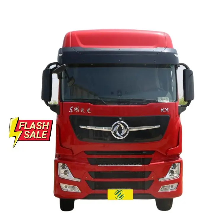 Трансмиссионный трактор Dongfeng Tianlong KX King Edition 600 л.с. 6x4 AMT с гидравлическим буфером