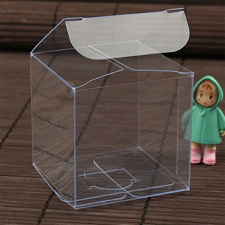 Clear Plastic Custom Transparent Gift PET PP Display Plastic Packaging Box For Candy