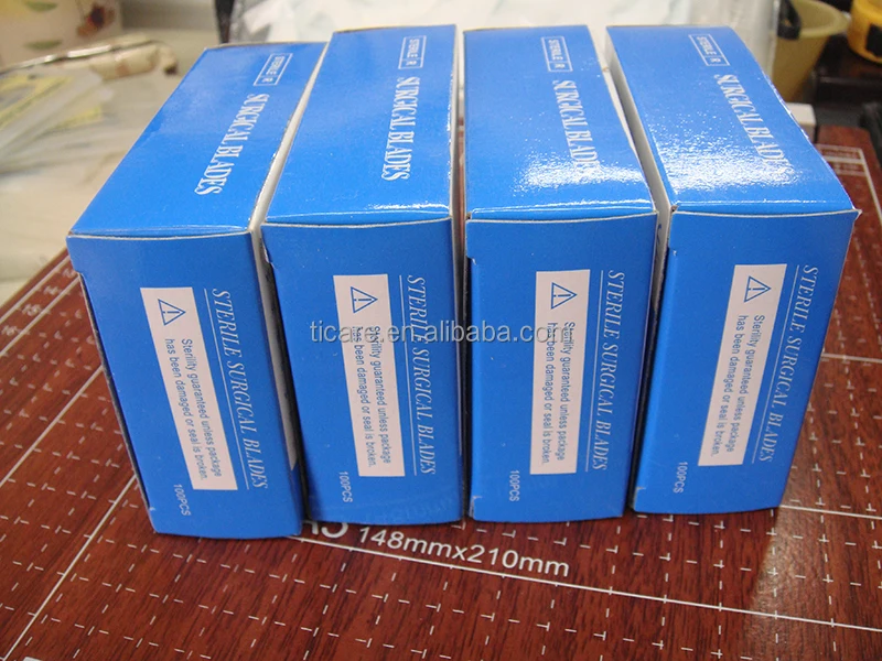 Stainless steel Knife Blade Carbon Disposable Surgical Scalpel Blades