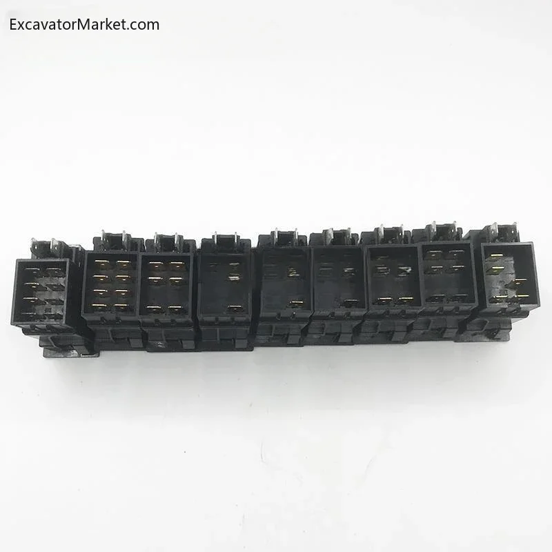 For  excavator accessories Volvo Lingong EC140 210B 240B 360 wiper headlight switch button button accessories
