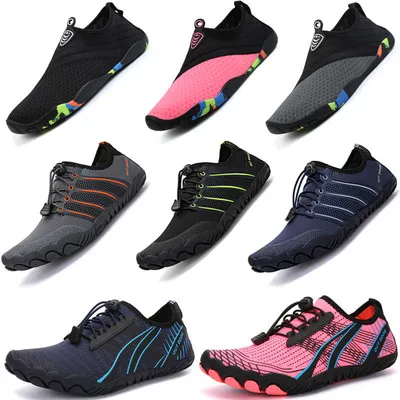 Custom Logo Eco Friendly Unisex Outdoor Summer Seek Way Water Shoes For Women Men Quick Dry Barefoot Aqua Swim Beach Water Shoes
