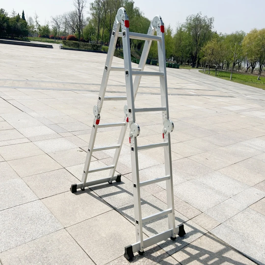 2.7M 3.7M 4.7M 5.7M Aluminum Multi Purpose Combination Ladder