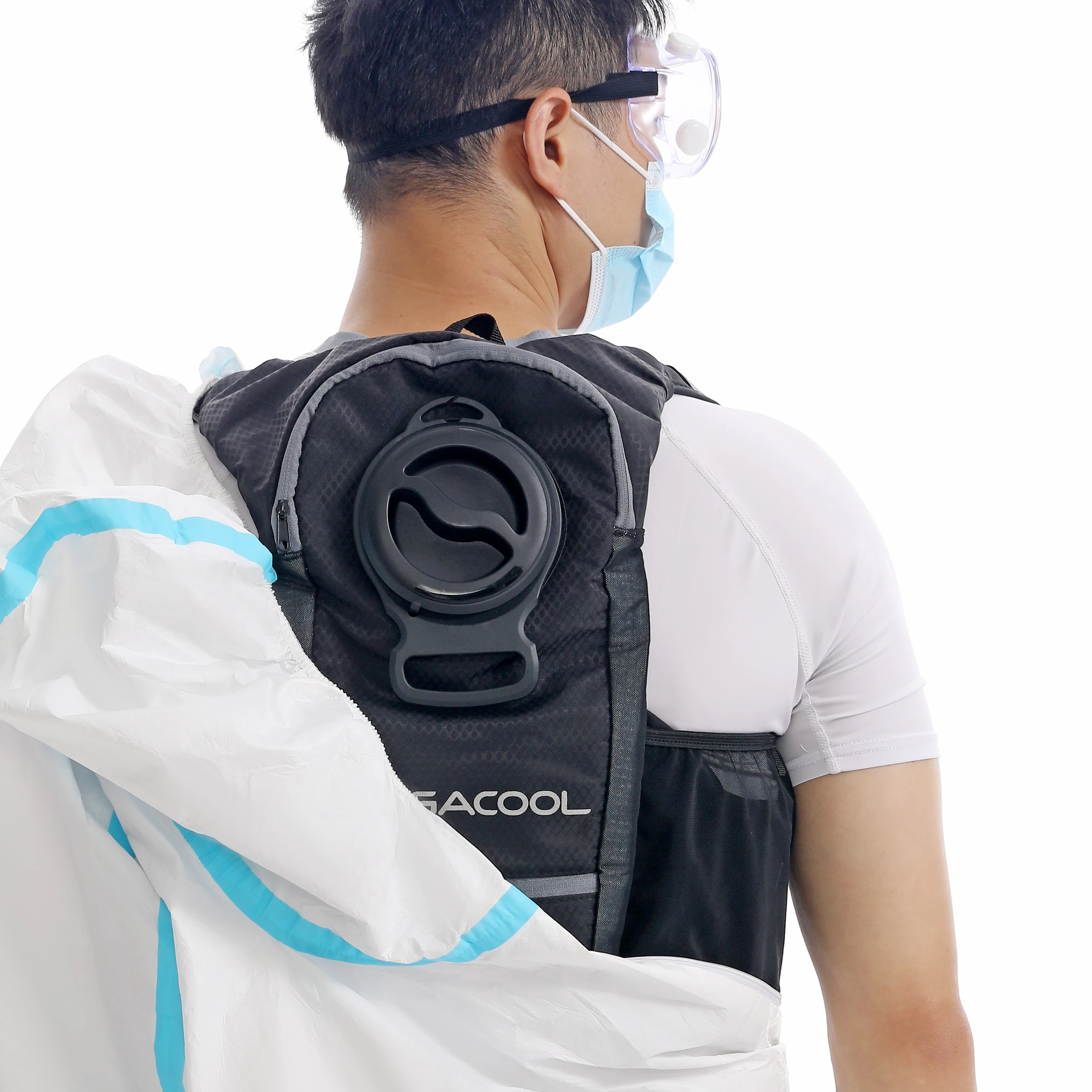 Ice Relaxing Health Water Circulating OEM Cooling Vest Cooling Clothes For Outdoors Workers Building Sport Not sold to Japan