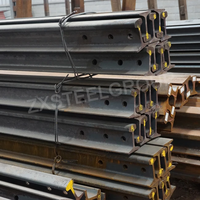 China Customized UIC54 railway rails factory direct sale uic54 heavy steel rail