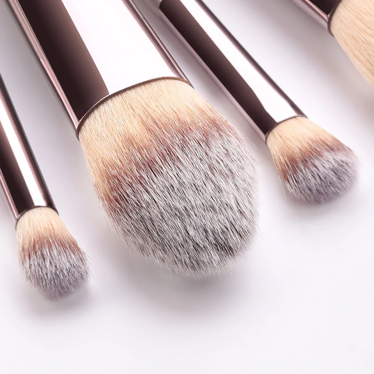 Make Up Brush Set 9pcs Delicate Makeup Brushes Powder Foundation Contour and Eye Brushes 2019 New Model
