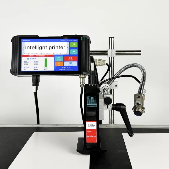 Wholesale Production Date TIJ Printer Industrial Ink Jet Online Printer Date Batch Code Printing Machine with Conveyor Belt