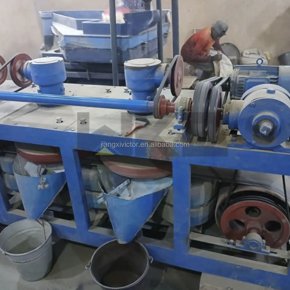 Dry 3PC-500 3PC-600 Single & Three Disc Electromagnetic Magnetic Separator for Monazite, Columbium and Tin and Iron, Tungsten