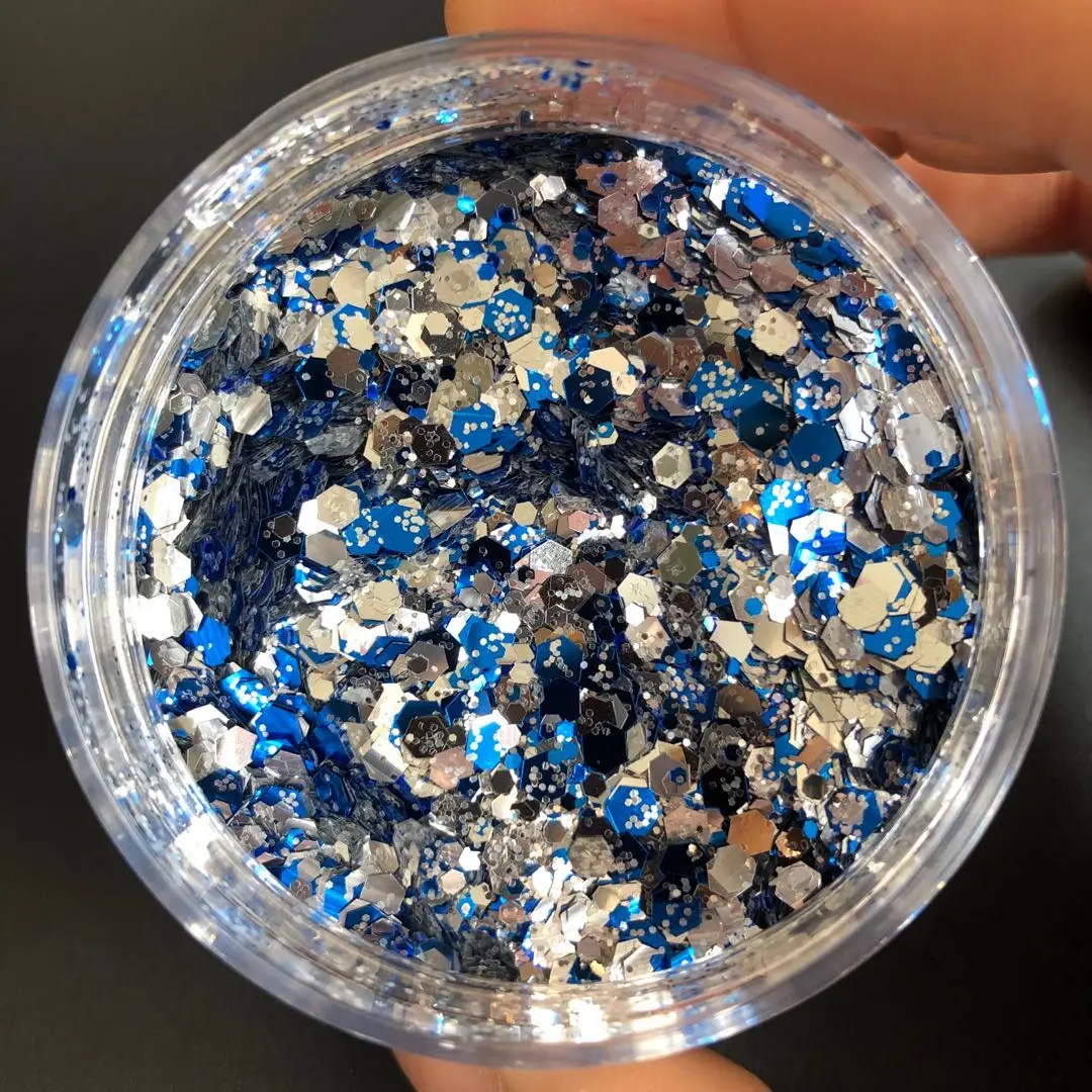 Shapes Glitter Mixed Sequin Nails Cosmetic Metallic Shapes Opal Epoxy Bulk Glitter