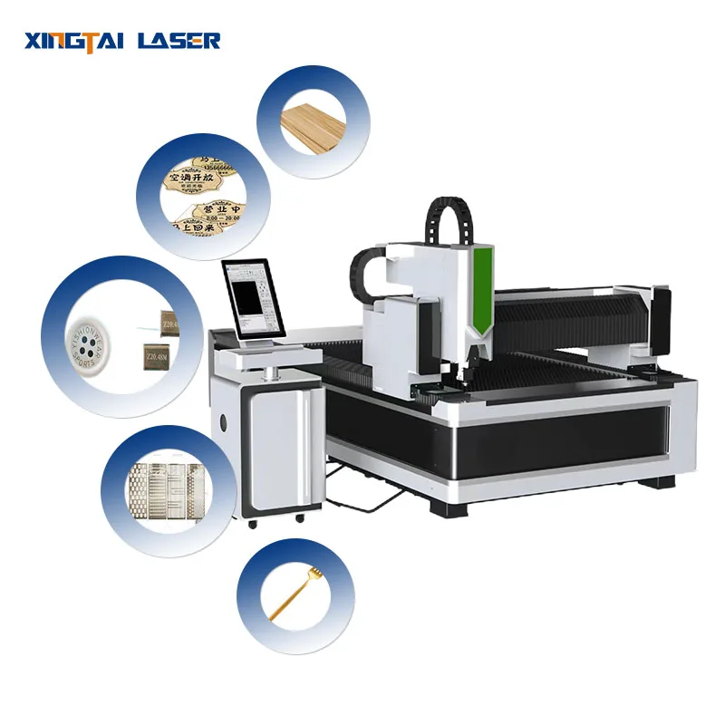 XingTai Top Manufacturers: 1500w Metal Cutter Fiber Laser Cutting Machine Price with Ce Certification
