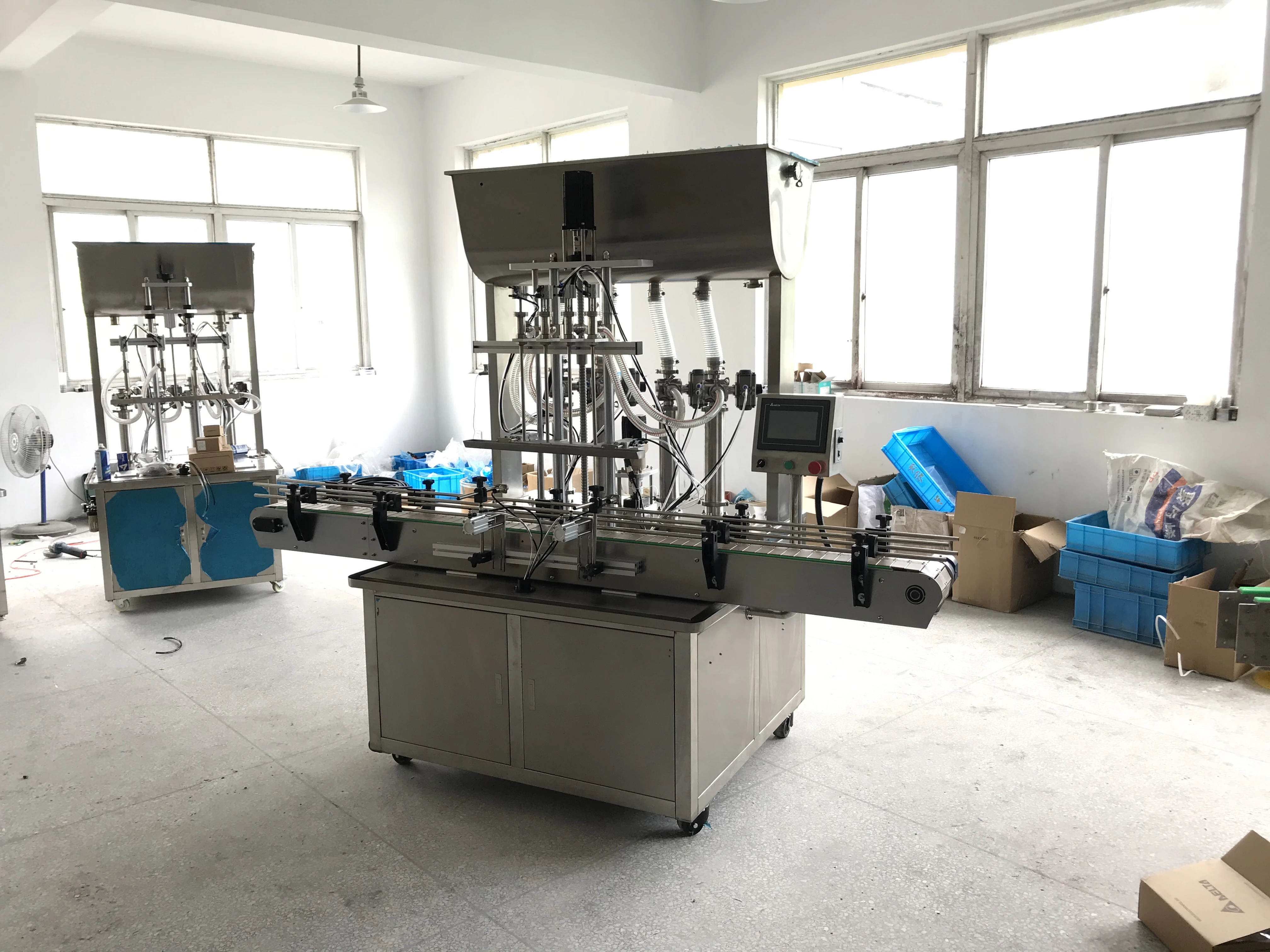 Высокопроизводительная автоматическая машина для наполнения пастой с 2/4/6/8/10 насадками/майонез/Соус/кетчуп