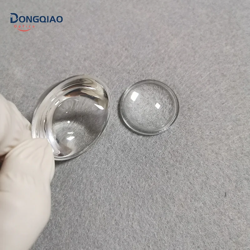 Прямая продажа с завода, модуль линз cob 60 градусов, оптический стеклянный объектив, фонарик, светодиодный оптический объектив