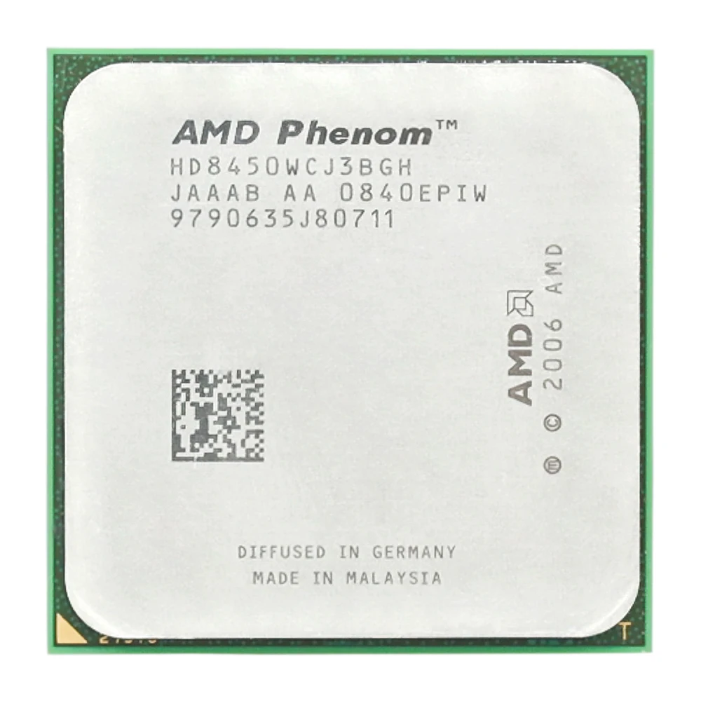 AMD Phenom X3 8450 Triple-Core DeskTop 2.1GHz CPU Socket AM2+/940pin