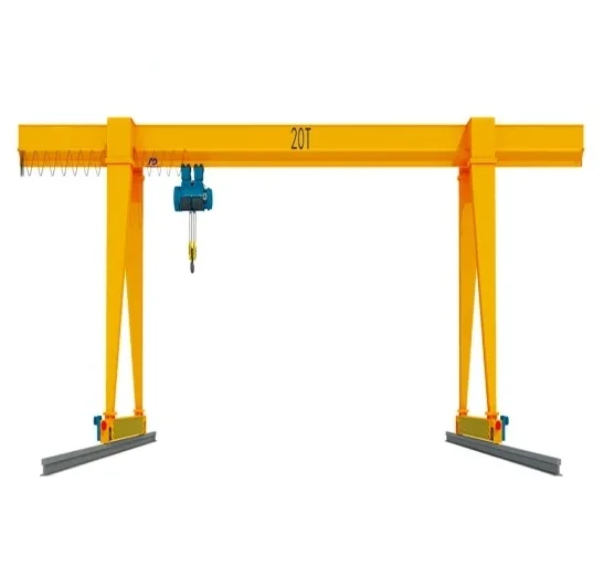 Ce Certificate Mh Type Mobile Electric Hoist Gantry Crane for Warehouse and Outdoor 5ton 10ton 20ton