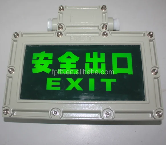 Factory supply explosion proof LED exit light ex indicator lamp