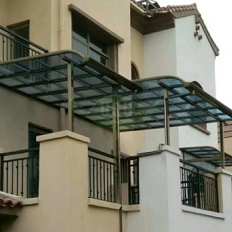 USU 3*3 Canopy Rain Awning With UV-Coating Rainproof patio Canopy Set