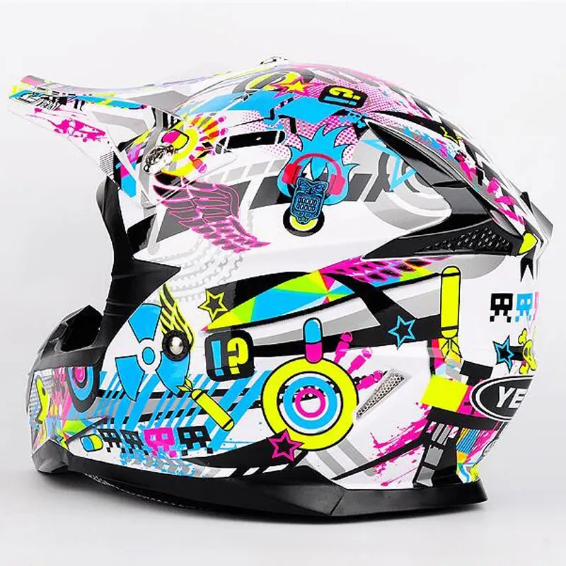 Racing Helmet DOT Approved Fancy Cheap Price ATV Dirt Bike Motocross Helmet Motorcycle