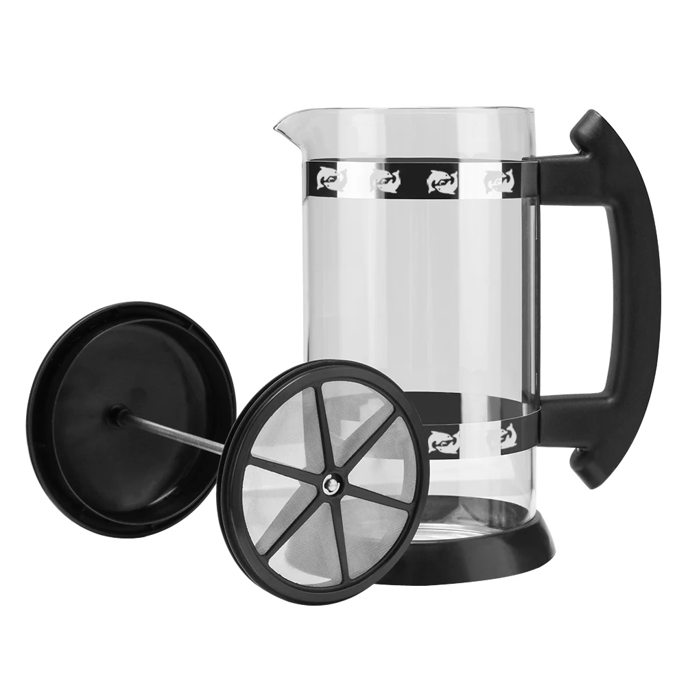 Home use Coffee and Tea Travel French Press Double Wall Stainless French Press 1000ml 600ml French Press