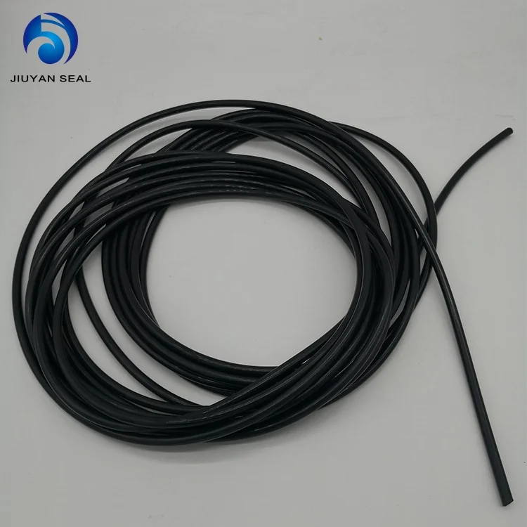 Factory Wholesale NBR FKM Rubber O-ring Rope EPDM Silicone O-Ring Cord Black Nitrile Oring Cord NBR Cord