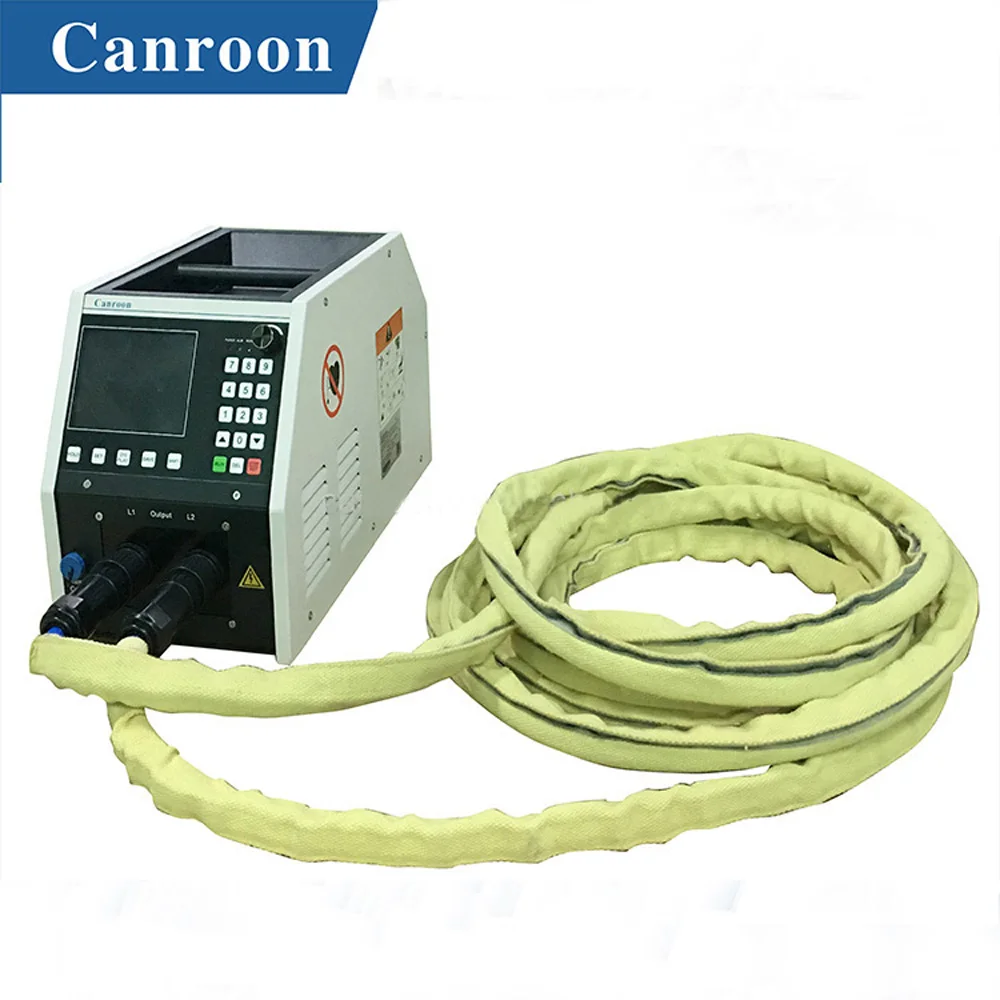 top quality water oil gas pipeline post weld heat treatment machine with soft induction cable