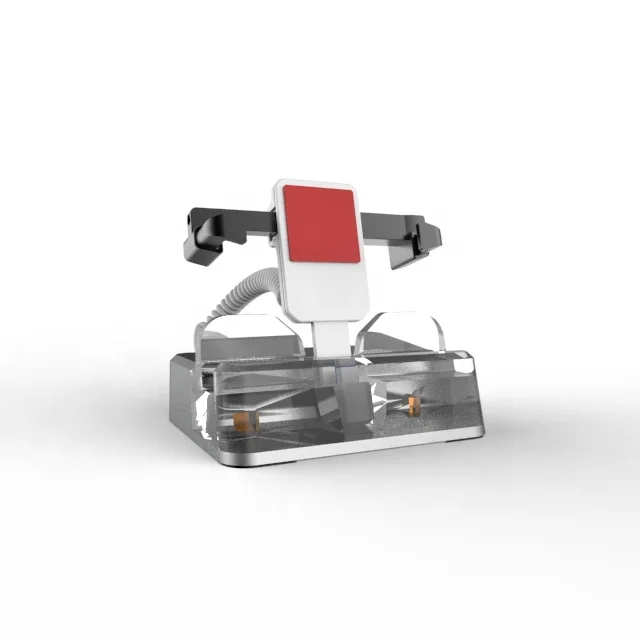 INSHOW A114 Wholesale  Acrylic Mobile Phone Holders Security Alarm Stand Anti-theft Display Stand