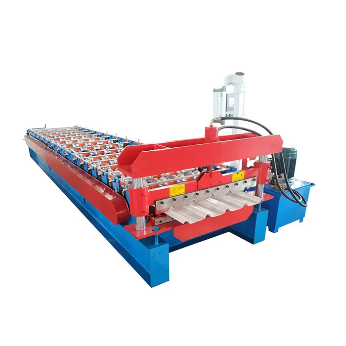 color steel sheet roof panel roll forming machine