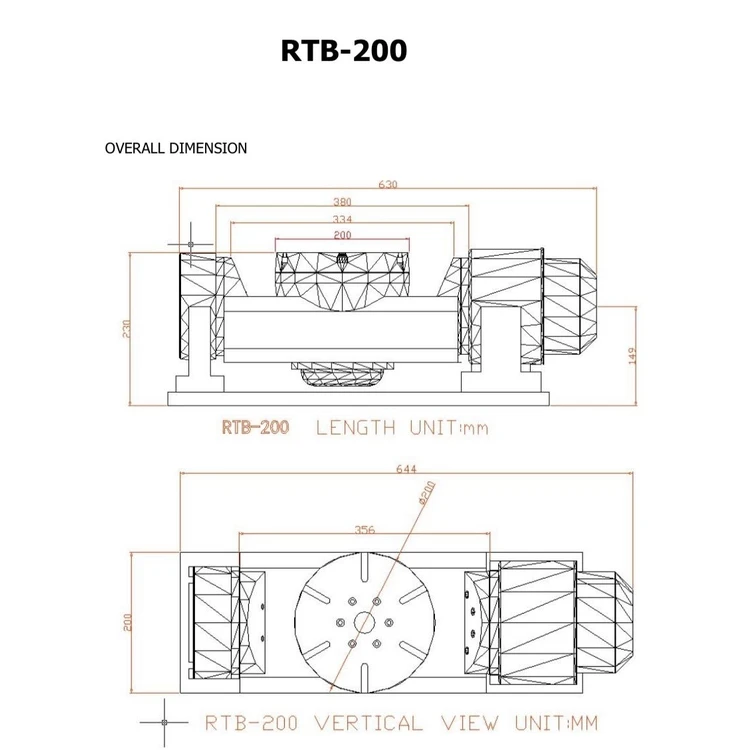 Best Quality Machine Tool Accessories 5th Axis Turntable Cnc Tilt Rotary Cnc Table