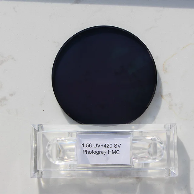 JAB Optics Favorable Price Single Vision Lenses Blue Cue UV420 Phoro Grey Lentes PGX SV La Luna
