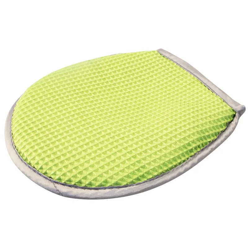 Home Car Kitchen Terry Cloth Cleaning Gloves Microfiber Detailing Microfibre Wash Mitt