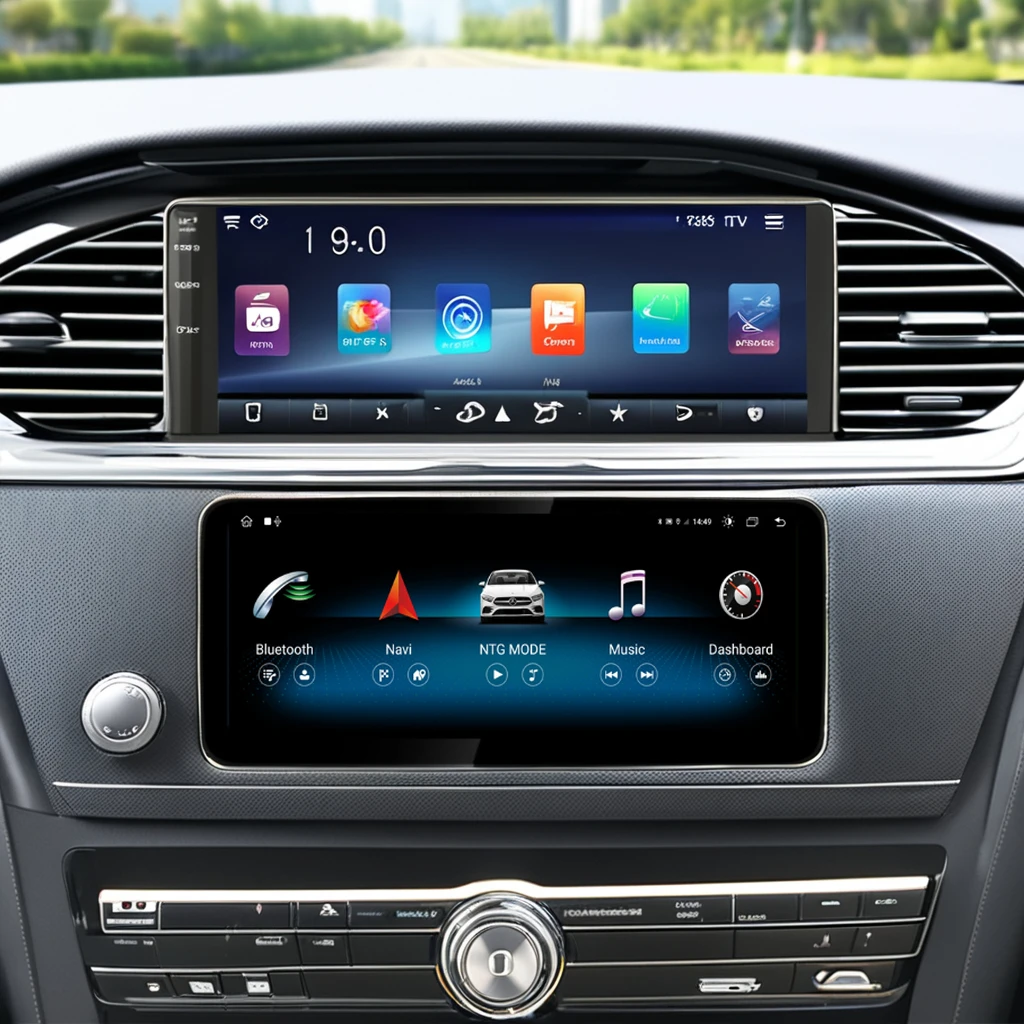 12.3Inch 8-Core 8+128G Portable Car Radio for Mercedes Benz W212  2009-2015 Android 11 E Class GPS Amplifier Carplay Multimedia