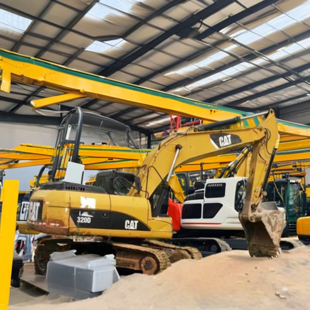 Оригинальный гусеничный 330 экскаватор Caterpillar 320d 20 т гидравлический Средний с подшипниками коробки передач двигателя Cummins PLC