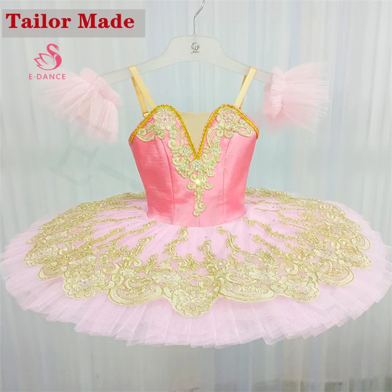 T0342 Adult Classical Pink Ballet Tutu Costume Stage Professional Ballet Tutu For Girls