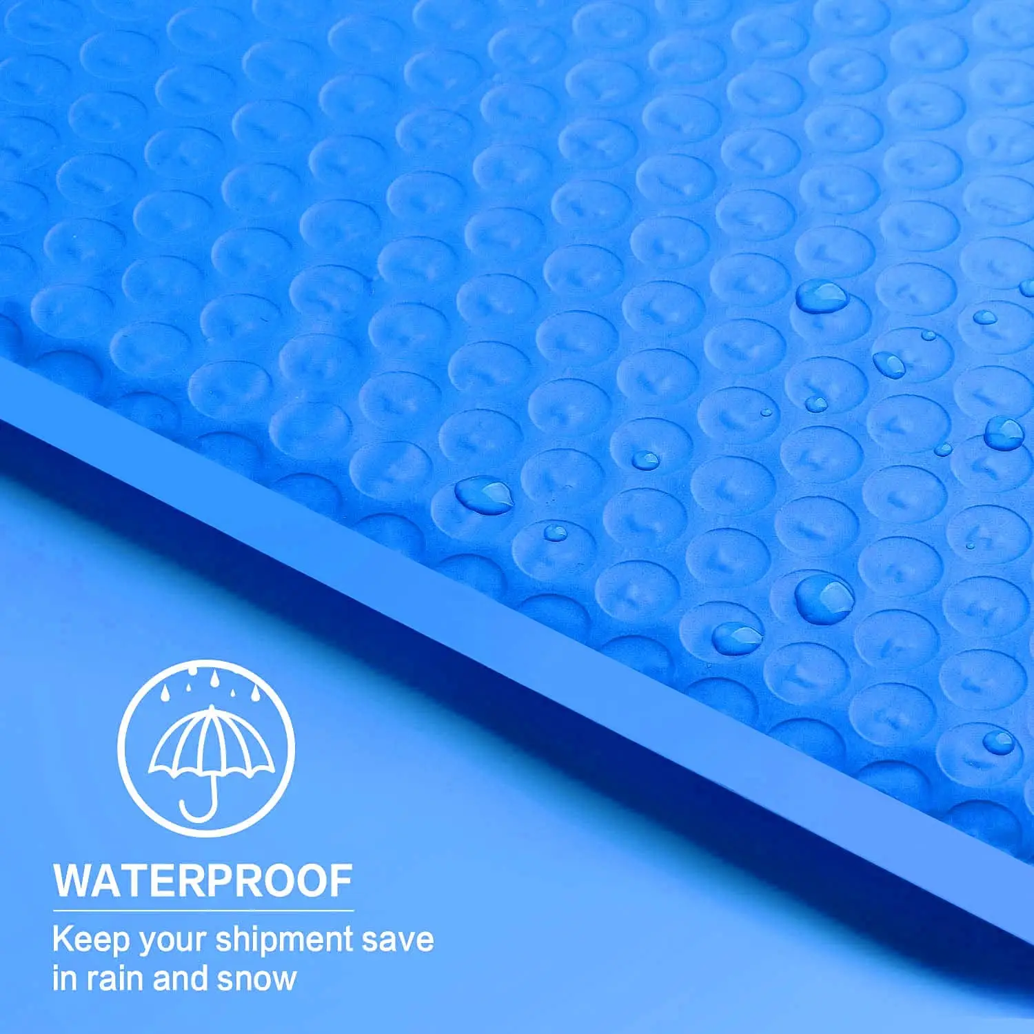 Custom Designer  blue colors Shipping Envelopes Mailing Bags Self Seal Adhesive Padded Packaging Poly Bubble Mailers