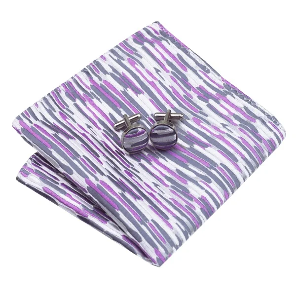 Casual Fashion Retro Texture Pattern Wide Silk Tie Custom Logo Neck Ties