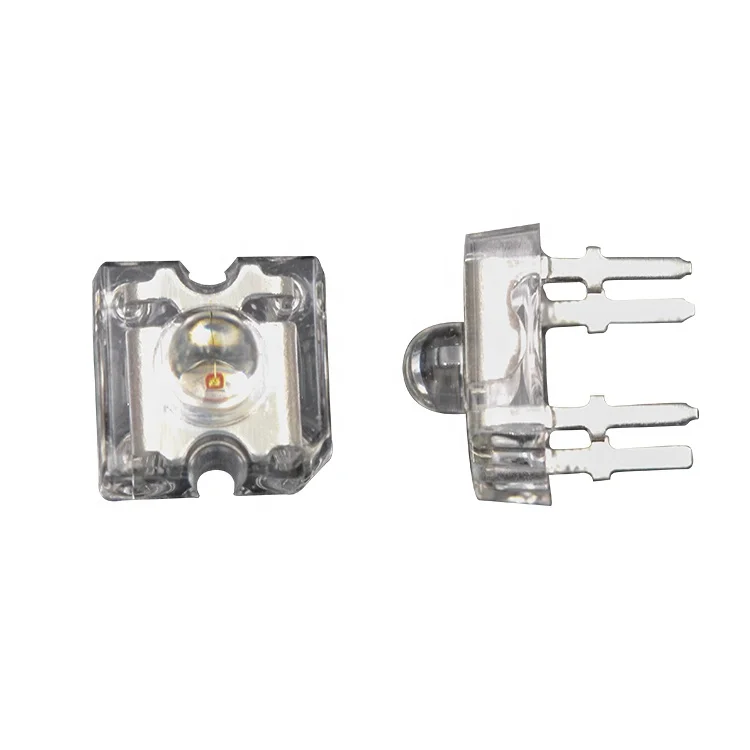 3mm high head piranha red yellow bright LED